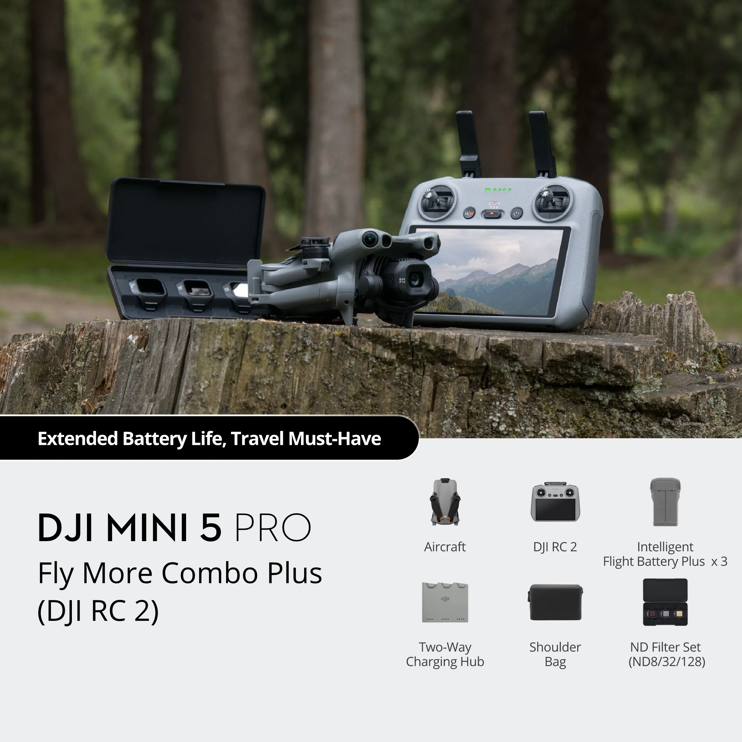 DJI Mini 5 Pro Fly More Combo Plus (DJI RC 2) - Image 3