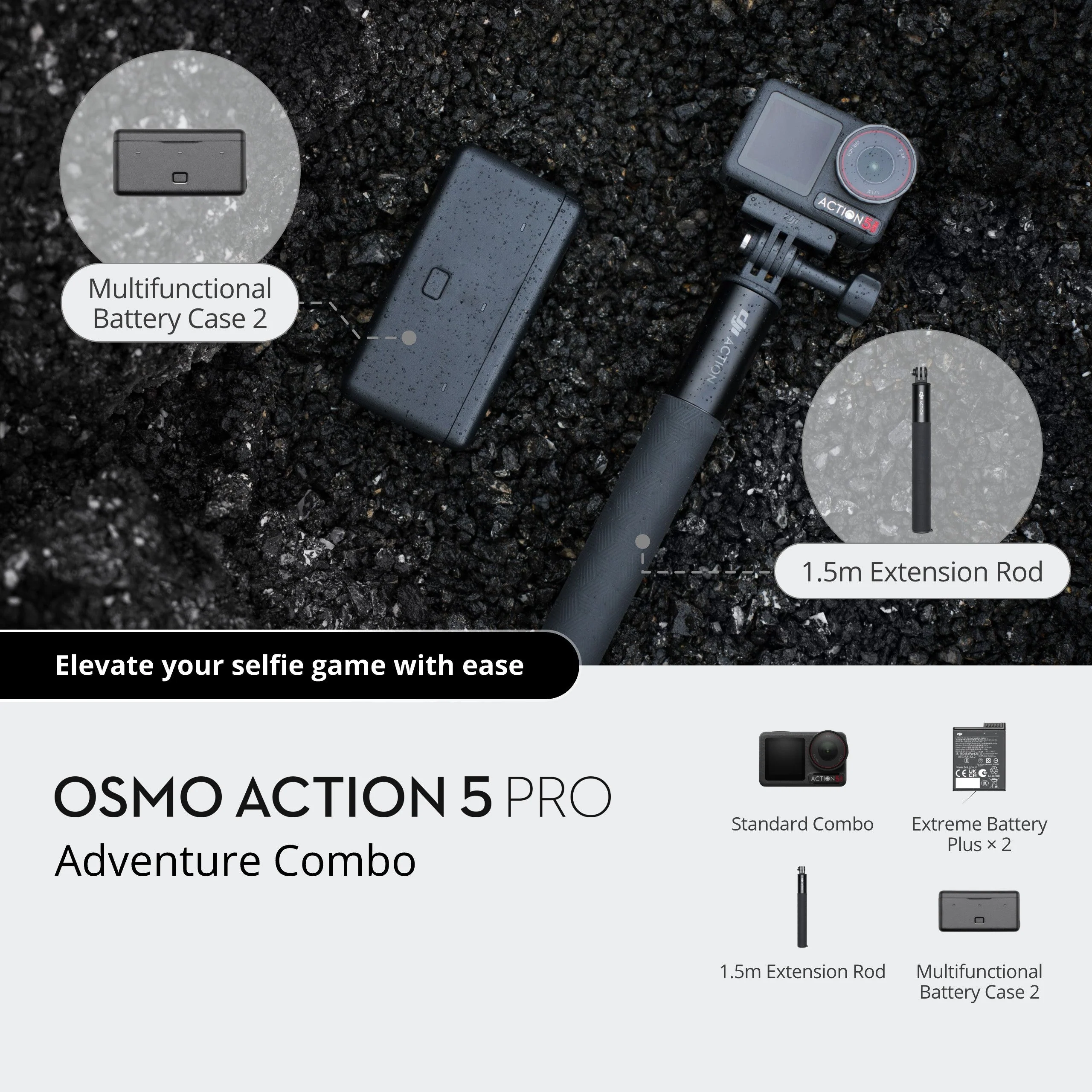 Osmo Action 5 Pro Adventure Combo - Image 3