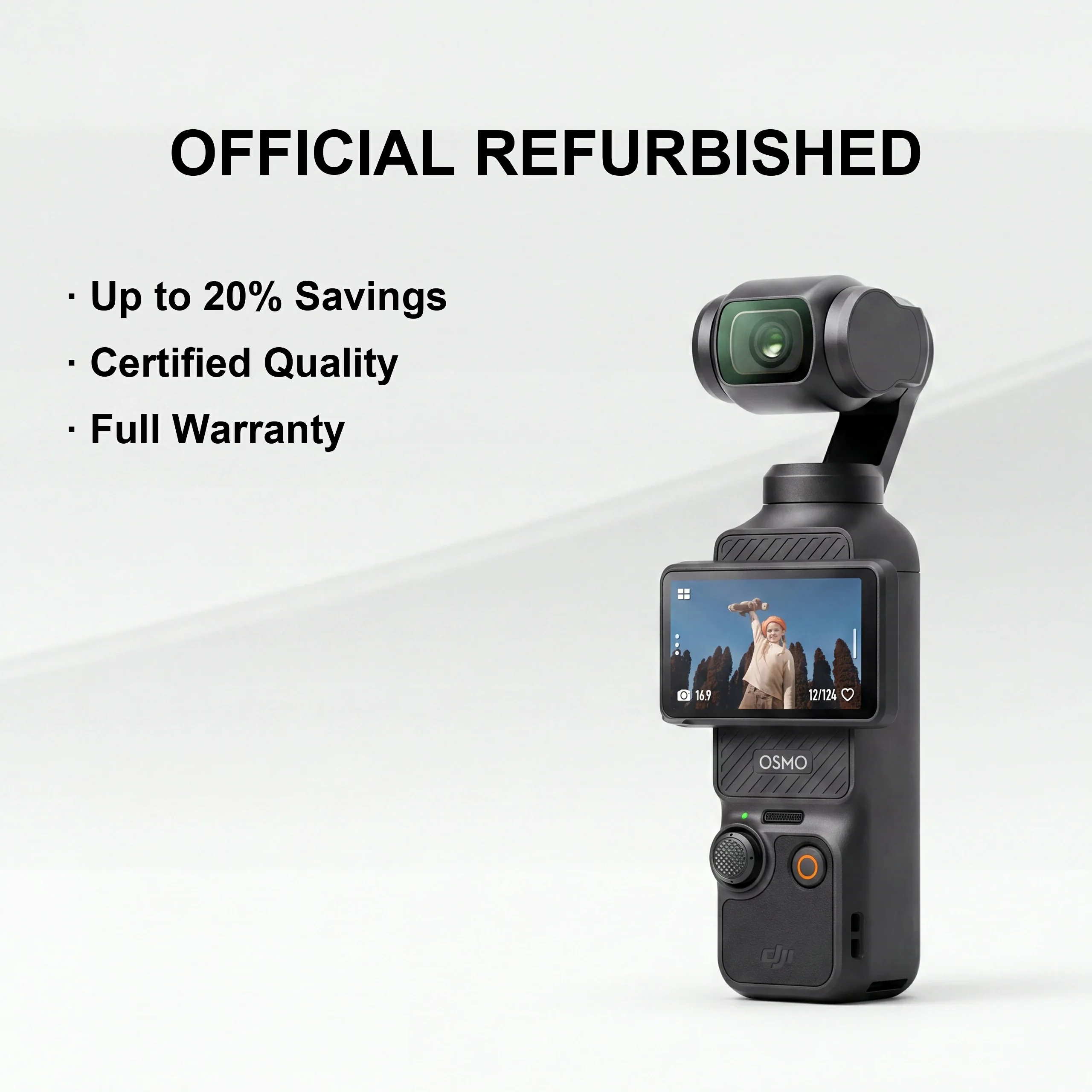 Osmo Pocket 3 Creator Combo (Refurbished Unit)